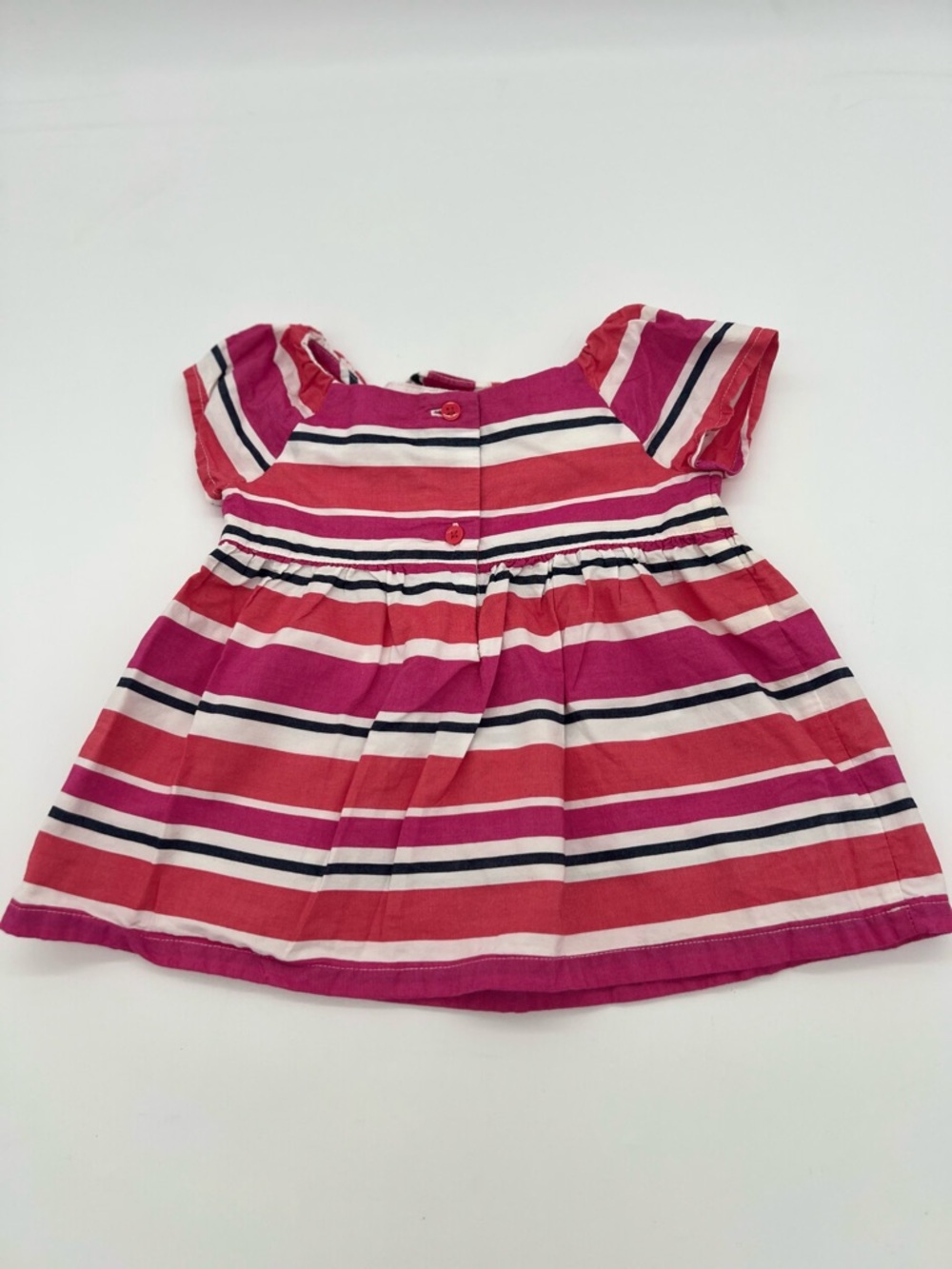 Gymboree Girl Pink Red Striped Shirt 2T